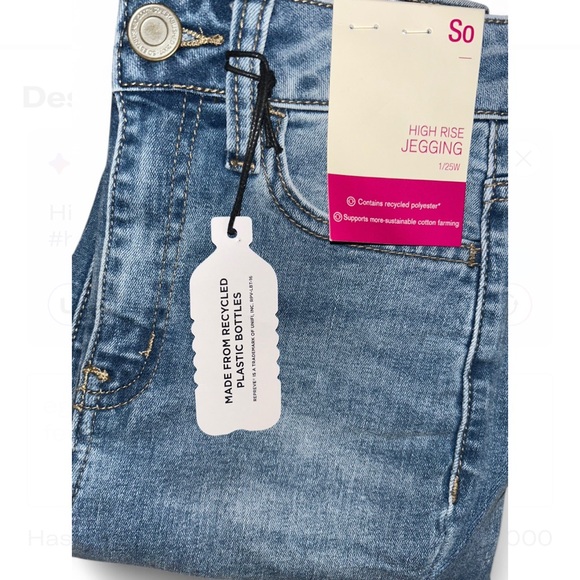 SO | High-Rise +Superstretch Jean Jeggings - Picture 4 of 4